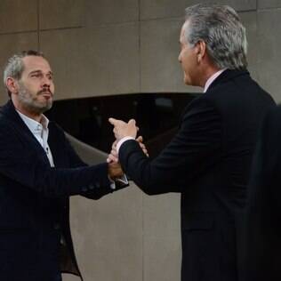 Nico Puig se despede de Roberto Justus