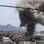 Reprodução de vídeo mostra bombardeio em Daraya, Síria (25/04). Foto: AP