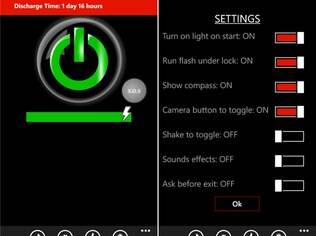 Flashlight-X para Windows Phone