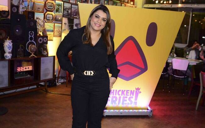 Preta Gil em evento da rede Burger King, nesta quarta-eira (22)