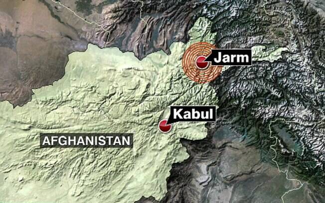 Terremoto na fronteira entre Afeganistão e Paquistão