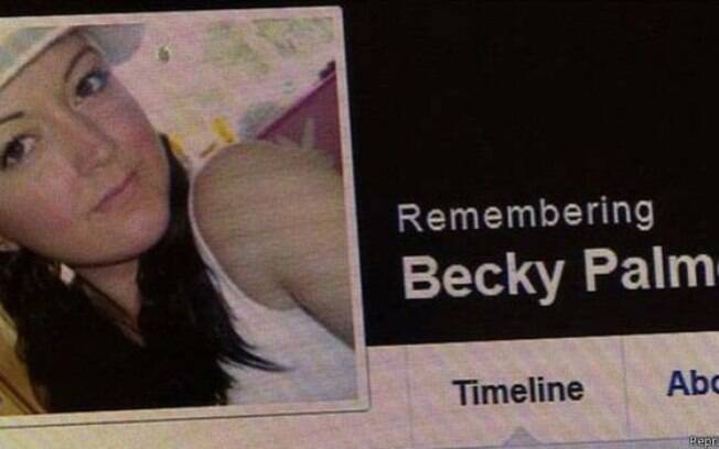 Página de Becky no Facebook ficou como 'memorial' após a morte dela