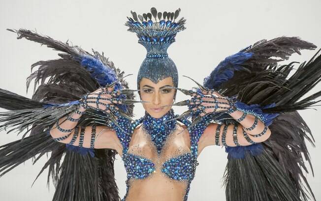 Sabrina Sato gravou recentemente a vinheta de carnaval da Globo