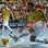 Falcão tenta finalização ao gol espanhol. Foto: Getty Images