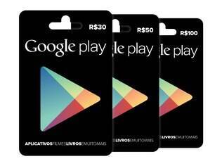 Google lança no Brasil cartões pré-pagos para usuários comprarem aplicativos, livros e filmes na Google Play, loja do Android