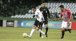 Coritiba sai na frente, mas São Paulo busca o empate no Couto Pereira