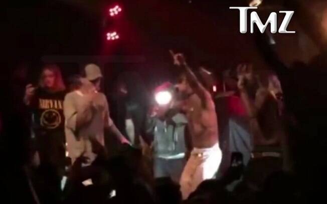 Justin Bieber fumou maconha durante show