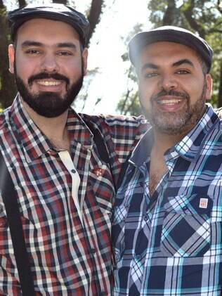 Daniel e Pedro optaram por um casamento com cara de festa ursina