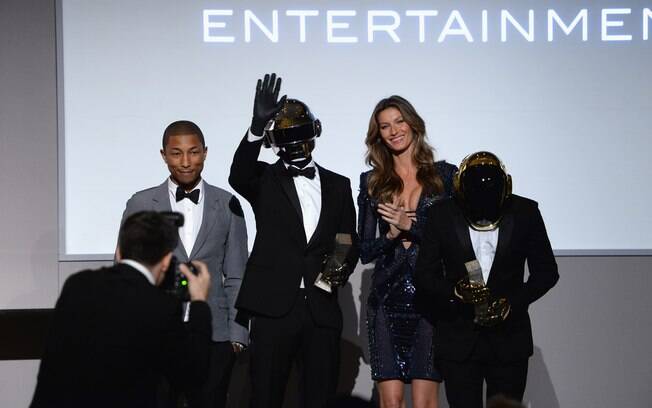 Gisele Bündchen na premiação