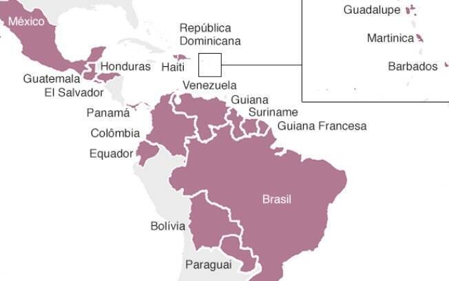 O zika vírus se espalhou pelo mundo e atingiu diversos países da América