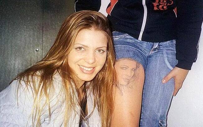 O sucesso de Sheila foi tanto que ganhou tatuagens de seu rosto dos fãs...