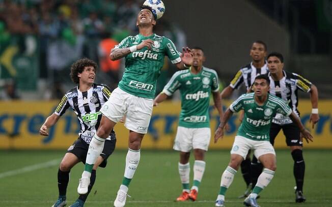 Palmeiras e Santos fizeram um grande jogo pela Copa do Brasil