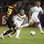 Carlinhos e Naldinho em lance da partida entre Fluminense e Sport em Volta Redonda. Foto: Photocamera