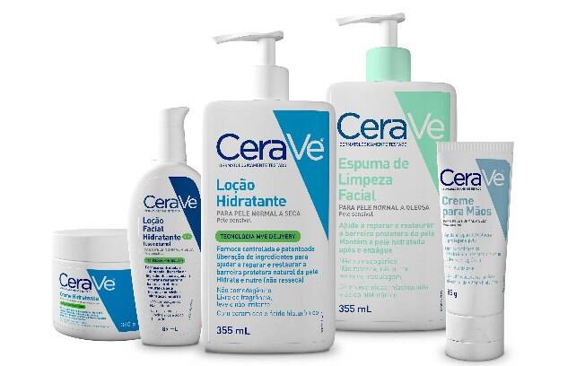 Chega ao Brasil esse mês a marca Americana Cerave. Com produtos para cuidados do rosto, as marca promete hidratação profunda e prolongada da pele l De R$71,13(creme para as mãos) à R$109,61(espuma facial)