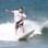 Rodrigo Hilbert surfou na praia de Grumari, no Rio, na manhã deste sábado (7). Foto: Dilson Silva / AgNews