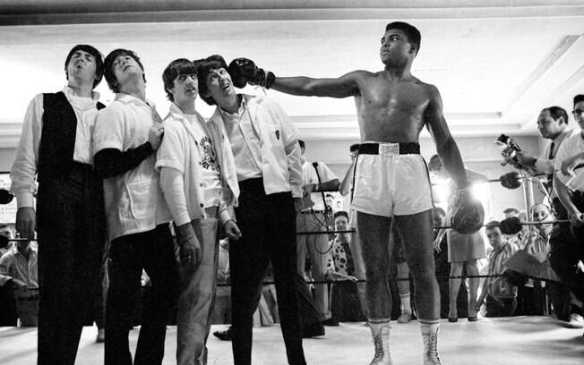 O encontro dos Beatles e um então desconhecido Cassius Clay