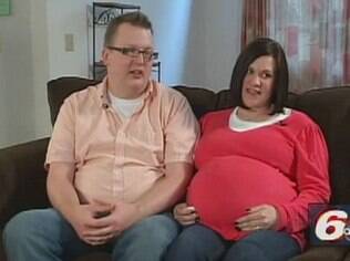 Brian e Misty esperam quatro filhos após dez anos tentando engravidar