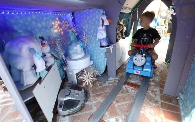 Parque de diversão de Dobbs tem uma área dedicada ao filme 'Frozen' Parque de diversão de Dobbs tem uma área dedicada ao filme 'Frozen'