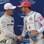 Button parabeniza Schumacher por inédito terceiro lugar no grid com a Mercedes. Foto: AP