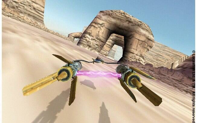 Star Wars: Episode I - Racer (LucasArts, 1999). Foto: Reprodução