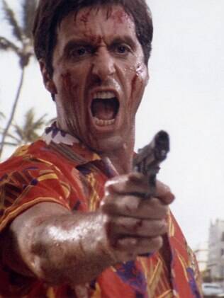Al Pacino como Tony Montana em