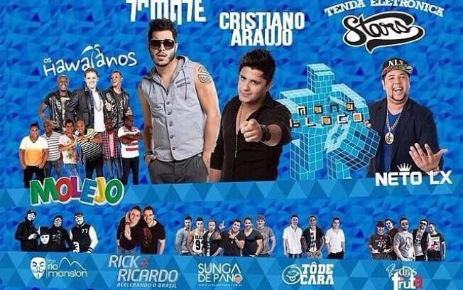 As atrações principais do carnaval de Pompéu