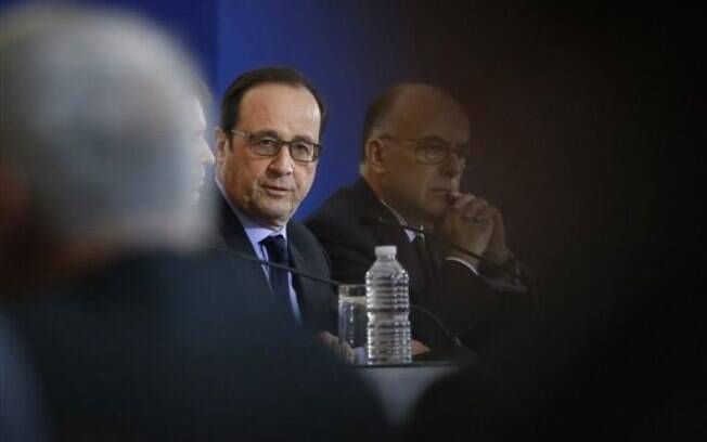 O presidente francês, nesta sexta: