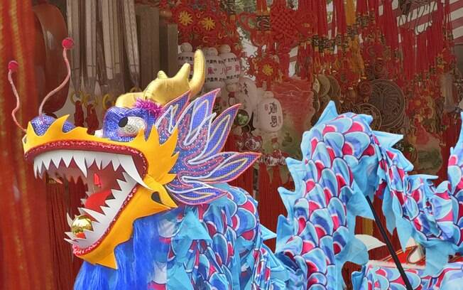 Comemoração do Ano Novo Chinês, o ano do Macaco Comemoração do Ano Novo Chinês, o ano do Macaco