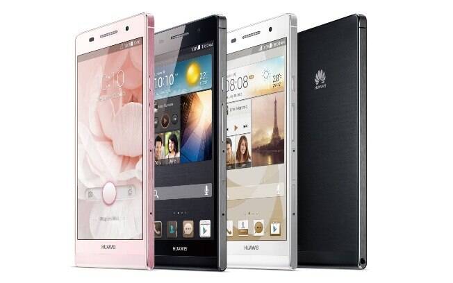 Ascend P6 tem espessura de apenas 6,18 milímetros, de acordo com a Huawei