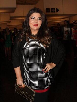 Fabiana Karla nessa quinta-feira (31) no SPFW