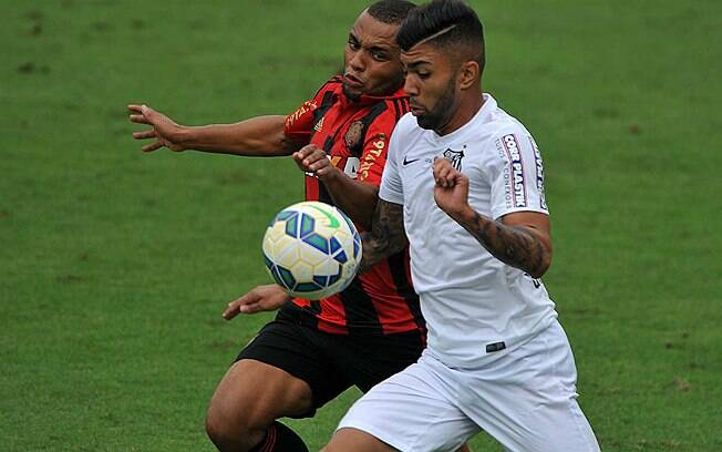 Na Vila Belmiro, Santos e Sport empataram em 2 a 2. Foto: Ivan Storti/Santos FC