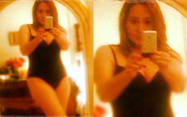 Sônia Abrão usou sua página pessoal no Instagram para postar foto sensual, usando uma lingerie