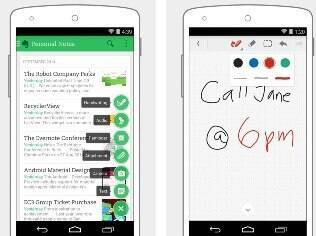 Evernote é aplicativo de bloco de notas inteligente disponível de forma gratuita para Android e iOS