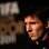 Messi, eleito melhor do mundo em 2009 e em 2010, escuta atento a perguntas durante coletiva. Foto: Getty Images