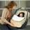 A capa para bebê conforto ou carrinho é ideal para proteger seu filho em dias frios. De JJ Cole Collections e disponível na loja online Amazon. Foto: Divulgação