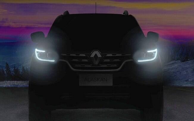 Renault divulga o primeiro teaser oficial da versão de produção da picape Alaskan