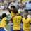 Neymar comemora gol do Brasil . Foto: AP