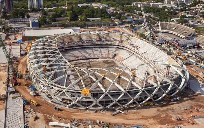 MP pede interdição das obras da Arena de Manaus