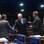 Senadores Aécio Neves (PSDB-MG) e Lindbergh Farias (PT-RJ) conversam com presidente do STF ministro Ricardo Lewandowski. Foto: Pedro França/Agência Senado - 26.08.2016