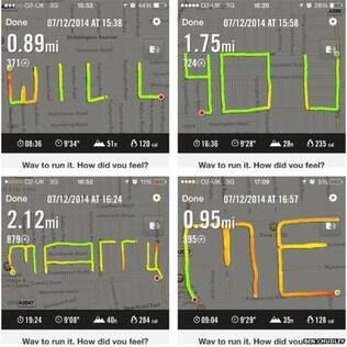 Aplicativo usa GPS para rastrear rota de corrida