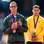 Pistorius recebe a medalha de prata, após ser superado pelo brasileiro Alan Fonteles nos 200 m em Londres. Foto: Getty Images