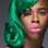 Os cabelos verdes foram a escolha da drag Honey Davenport. Foto: Half Drag/ Leland Bobbé
