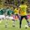 Neymar criou a jogada para o gol do atacante Jô. Foto: AP