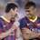 Messi e Neymar conversam antes de jogo do Barcelona. Foto: AP