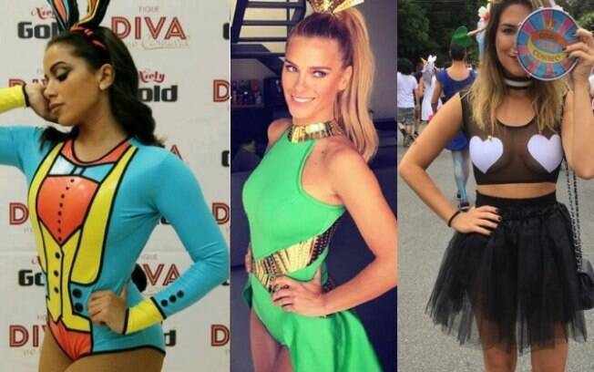 Anitta, Carolina Dieckmann e Fernanda Paes Leme Anitta, Carolina Dieckmann e Fernanda Paes Leme