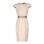 O vestido brocado Carolina Herrera (R$ 1.920) une o corte acinturado com a estampa de onça, mas bem delicada. Foto: Divulgação