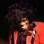 James Brown se apresenta na Dinamarca, setembro de 1982. Foto: Getty Images