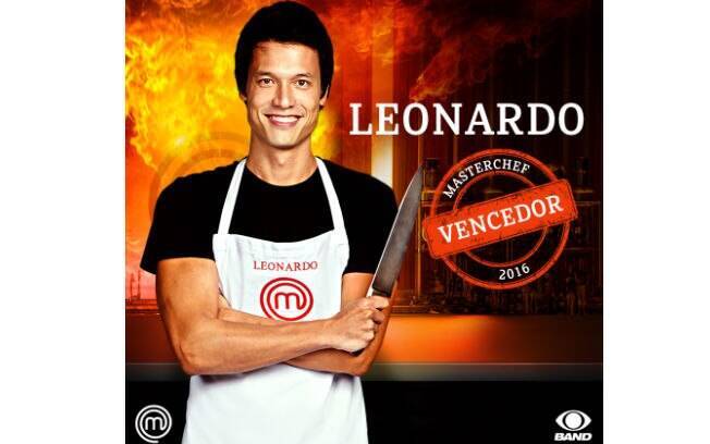 Leonardo Young foi o vencedor da última temporada do MasterChef