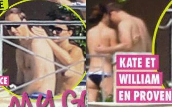 Kate Middleton é fotografada fazendo topless durante recentes férias com Príncipe William no Sul da França