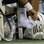 Djokovic troca de tênis na final do Aberto dos EUA. Foto: AP